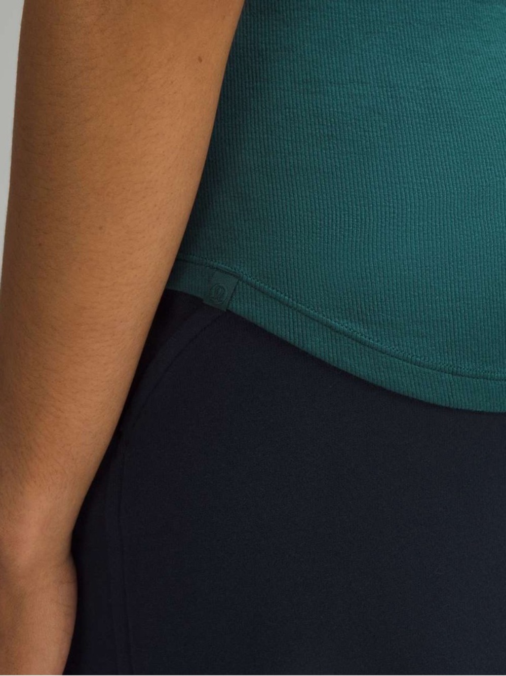 lululemon athletica Hold Tight Short Sleeve Top Storm Teal - Picture 5 of 9